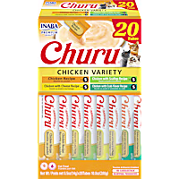 Inaba Churu Variety Box Chicken, Scallop, Cheese & Crab Cat Treats