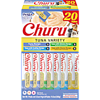 Inaba Churu Variety Box Tuna, Chicken, Scallop and Salmon Cat Treats