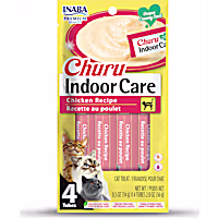 Inaba Churu Hairball Purees Control Chicken Recipe Cat Treats