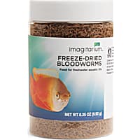 Imagitarium Freeze-Dried Bloodworms for freshwater Aquatic Life