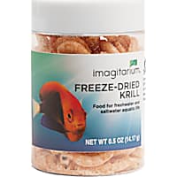 Imagitarium Freeze-Dried Krill Food for Freswater and Salt Water Aquatic Life