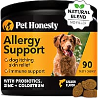 Pet Honesty Allergy Support Salmon Flavor Soft Chews for Dogs