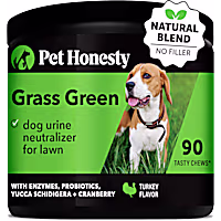 Pet Honesty Grass Green Turkey Flavor Soft Chews for Dogs