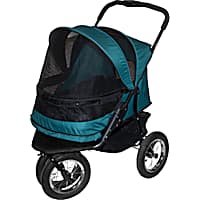 Pet Gear NO-ZIP Entry Double Pet Stroller