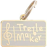 Two Tails Pet Company Treble Maker Pet ID Tag
