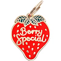 Two Tails Pet Company Berry Special Pet ID Tag