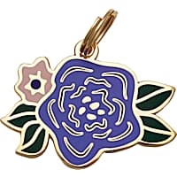 Two Tails Pet Company Wild Flower Pet ID Tag