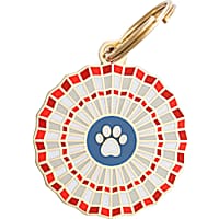 Two Tails Pet Company Americana Pet ID Tag