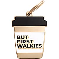 Two Tails Pet Company But First Walkies Pet ID Tag