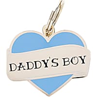 Two Tails Pet Company Daddy's Boy Pet ID Tag