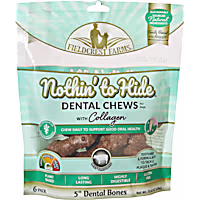 Fieldcrest Farms Nothin' to Hide 5" Dental Bone Beef Flavor Dog Chew