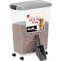 Iris Gray Airtight Food Storage Container with Scoop