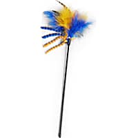 Leaps & Bounds Purple Wand Cat Teaser Toy