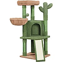 Topeakmart Cactus Cat Tree with Sisal Scratching Posts