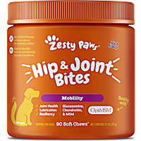 Zesty Paws Duck Hip & Joint Bites Soft Chews for Dogs