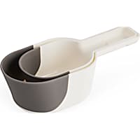Reddy White 2-Piece Flexible Scoop Set for Dogs