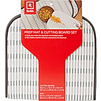 Reddy Gray Prep Mat and Cutting Board Set for Dogs