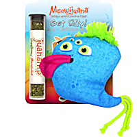 Meowijuana Blue Get Silly Refillable Blob Cat Toy