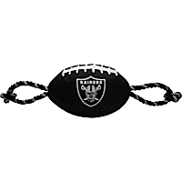 Pets First Las Vegas Raiders Nylon Football Rope Dog Toy