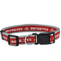 Pets First Ohio State Satin Dog Collar
