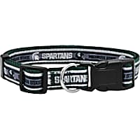 Pets First Michigan State Satin Dog Collar