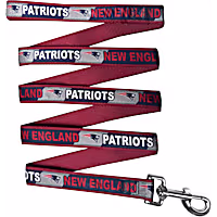 Pets First New England Patriots Satin Dog Leash