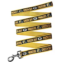 Pets First Green Bay Packers Satin Dog Leash
