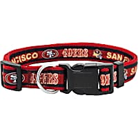 Pets First San Francisco 49ERS Satin Dog Collar