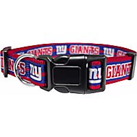 Pets First New York Giants Satin Dog Collar
