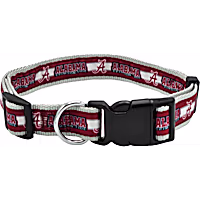 Pets First Alabama Satin Dog Collar