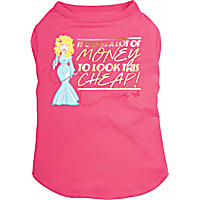 Doggy Parton Pink Apparel To Look This Cheap Pet T-Shirt
