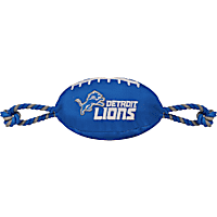 Pets First Detroit Lions Nylon Football Dog Toy