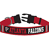 Pets First Atlanta Falcons Satin Dog Collar