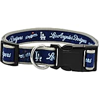 Pets First Los Angeles Dodgers Satin Dog Collar