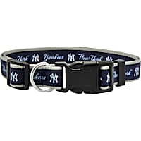 Pets First New York Yankees Satin Dog Collar