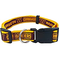 Pets First Washington Commanders Satin Ribbon Dog Collar