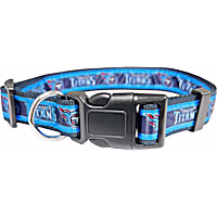 Pets First Tennessee Titans Satin Dog Collar
