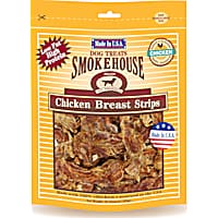 Smokehouse 100% Natural USA Chicken Breast Strips Dog Treats