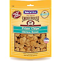 Smokehouse 100% Natural Prime Chips Chicken Dog Treats