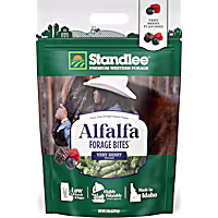 Standlee Premium Products Western Forage Alfalfa Forage Bites Very Berry flavored Horse Treats
