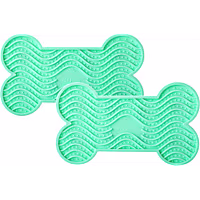 TARVOS Bone-Shaped Silicone Dog Licking Mat