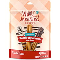 WholeHearted Tasty Snacks Vanilla Flavor Churro-style Dog Treats