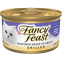 Fancy Feast Grilled Seafood Feast in Wet Cat Food Gravy