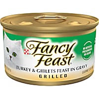 Fancy Feast Grilled Turkey and Giblets Feast in Wet Cat Food Gravy
