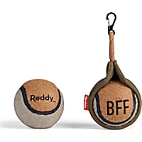 Reddy Tan On-the Go Ball with Holder Dog Toy