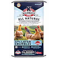 Kalmbach Feeds All Natural 17% Layer Crumbles