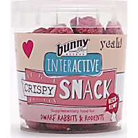 Bunny Nature Crispy Snack Craker Beetroot Supplementary Dry Rabbit & Rodent Food