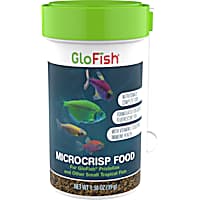 GloFish Microcrisp Nutritionally Complete Food for Small Tropical Fish