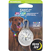 Nite Ize SpotLit Rechargeable Disc-O Tech Jewel Light Dog Collar