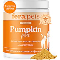 Fera Pets USDA Organic Pumpkin Plus Fiber Support for Dogs & Cats
